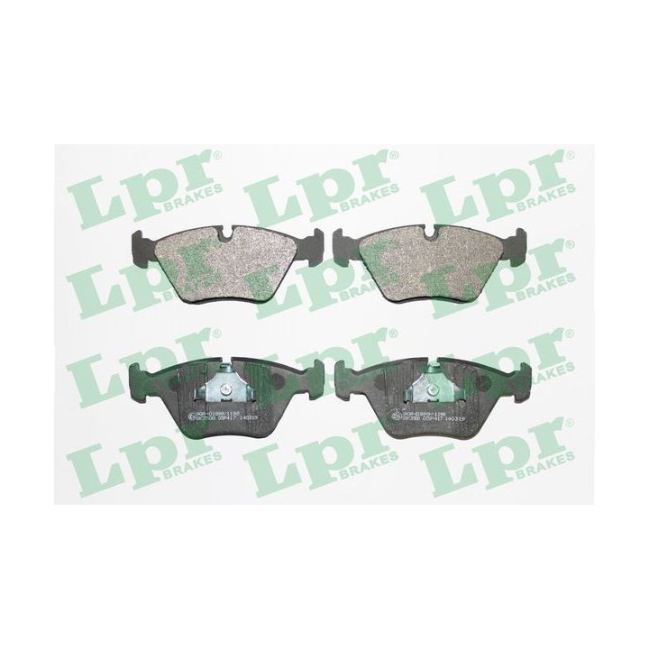 Stabdžių trinkelių rinkinys, diskinis stabdys LPR 05P417