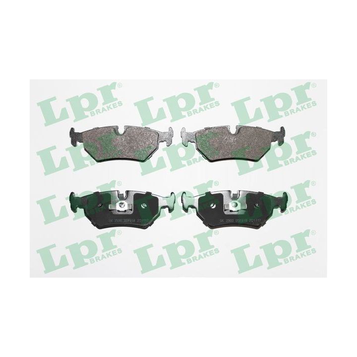 Stabdžių trinkelių rinkinys, diskinis stabdys LPR 05P418