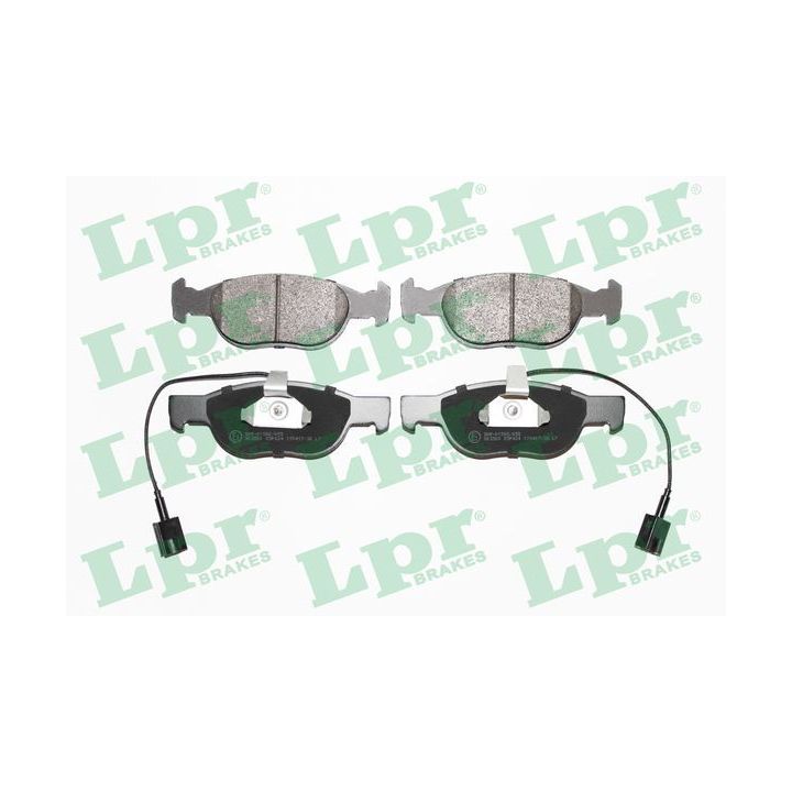 Stabdžių trinkelių rinkinys, diskinis stabdys LPR 05P424