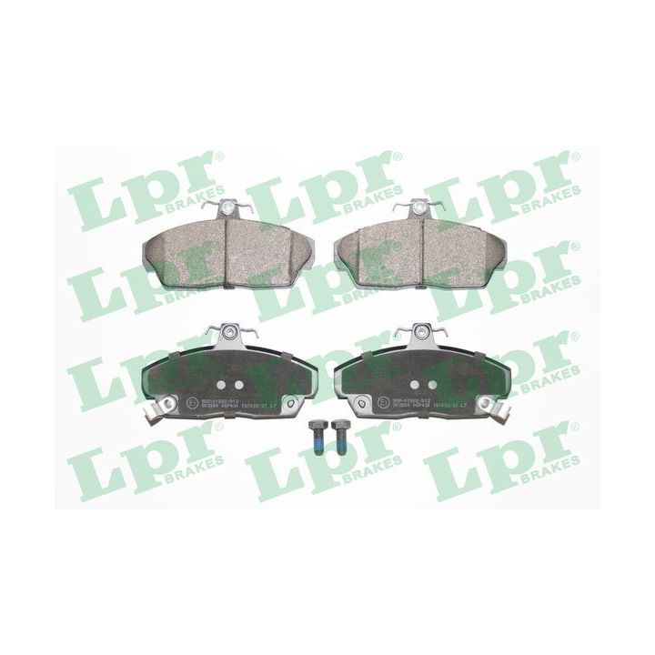 Stabdžių trinkelių rinkinys, diskinis stabdys LPR 05P430