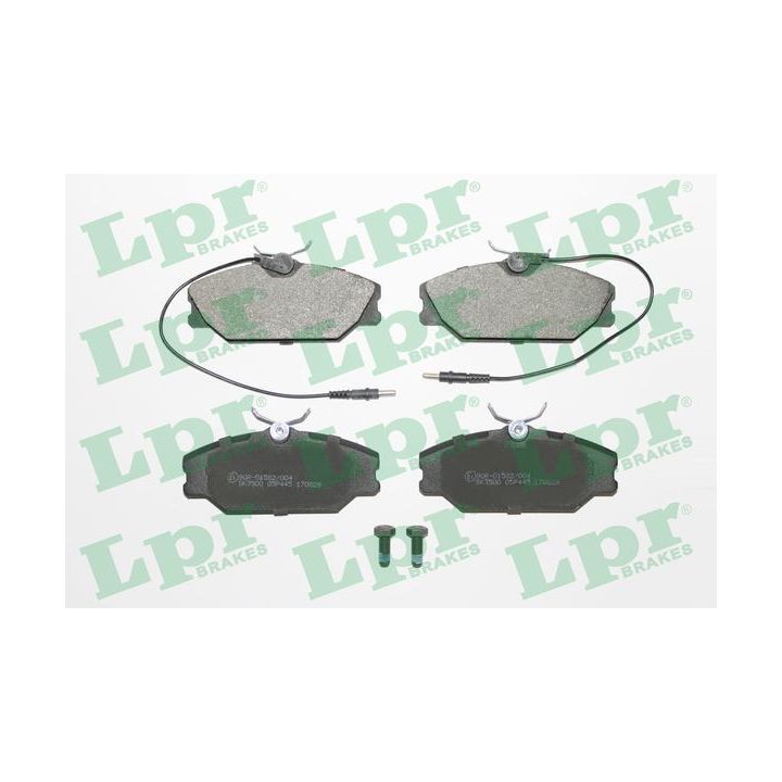 Stabdžių trinkelių rinkinys, diskinis stabdys LPR 05P445