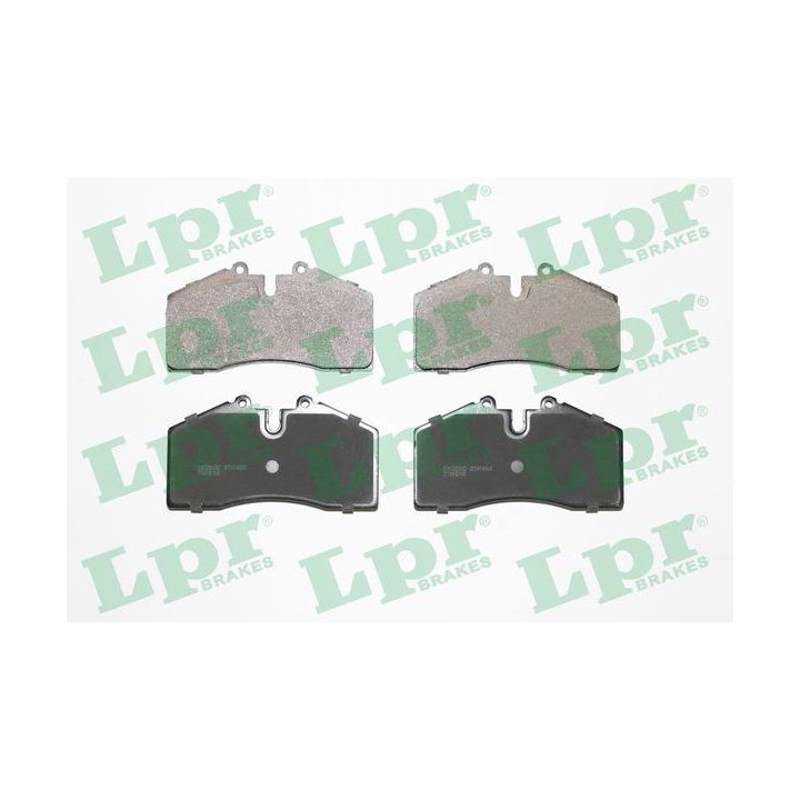 Stabdžių trinkelių rinkinys, diskinis stabdys LPR 05P466