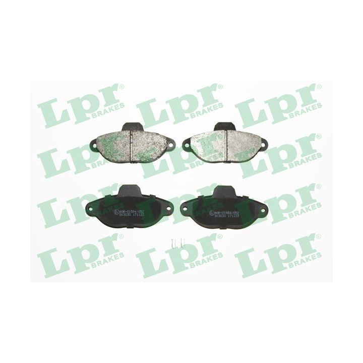 Stabdžių trinkelių rinkinys, diskinis stabdys LPR 05P483