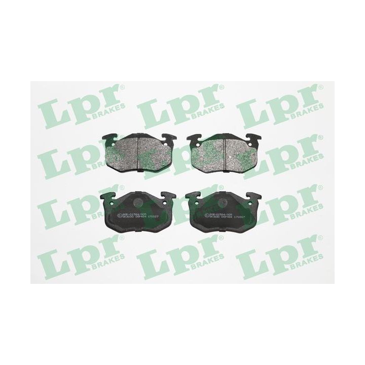 Stabdžių trinkelių rinkinys, diskinis stabdys LPR 05P484