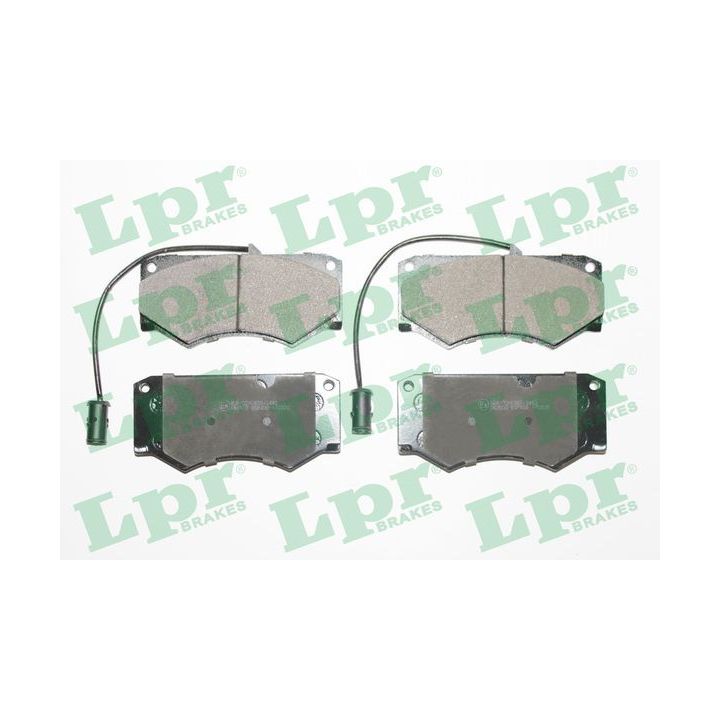 Stabdžių trinkelių rinkinys, diskinis stabdys LPR 05P499