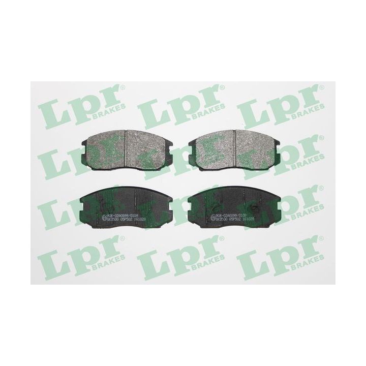 Stabdžių trinkelių rinkinys, diskinis stabdys LPR 05P502