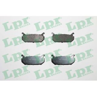 Stabdžių trinkelių rinkinys, diskinis stabdys LPR 05P512