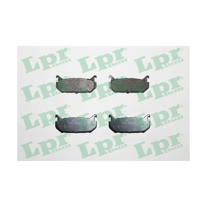 Stabdžių trinkelių rinkinys, diskinis stabdys LPR 05P512