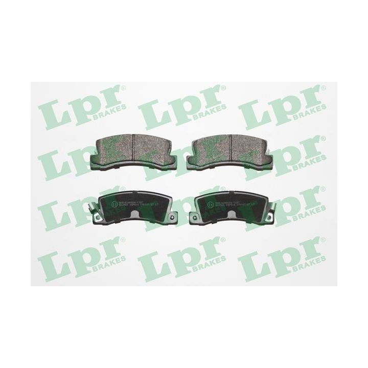 Stabdžių trinkelių rinkinys, diskinis stabdys LPR 05P514