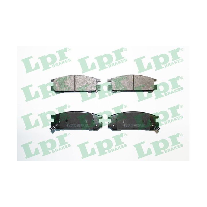 Stabdžių trinkelių rinkinys, diskinis stabdys LPR 05P517