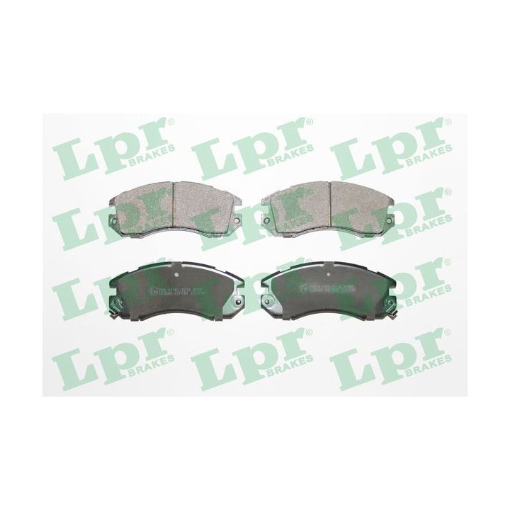 Stabdžių trinkelių rinkinys, diskinis stabdys LPR 05P546