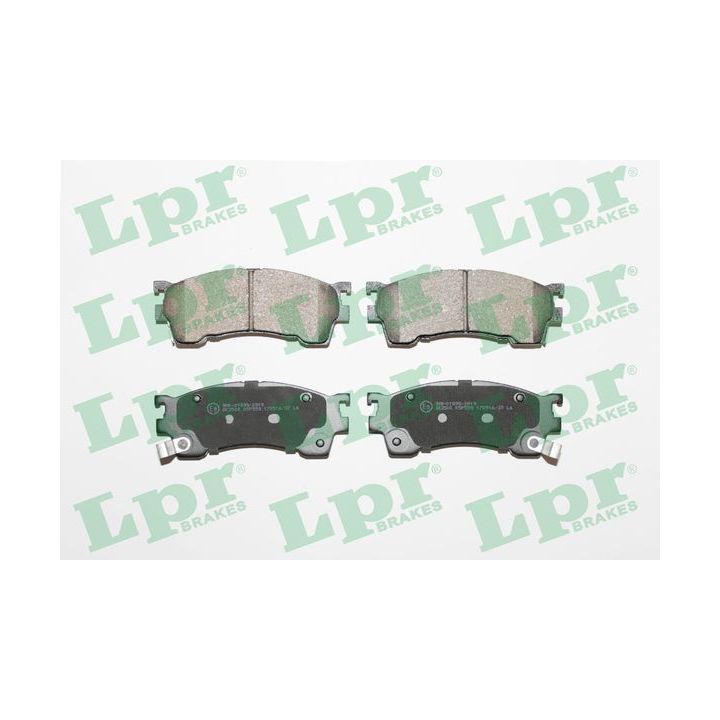 Stabdžių trinkelių rinkinys, diskinis stabdys LPR 05P559