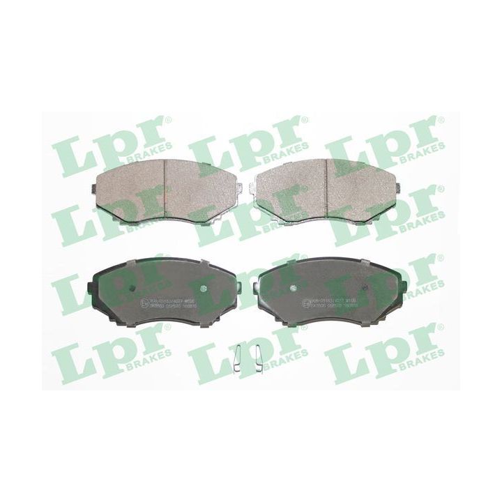 Stabdžių trinkelių rinkinys, diskinis stabdys LPR 05P570