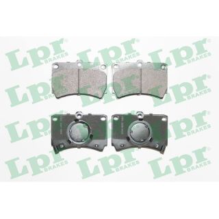 Stabdžių trinkelių rinkinys, diskinis stabdys LPR 05P587