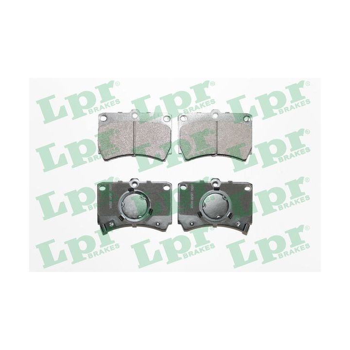 Stabdžių trinkelių rinkinys, diskinis stabdys LPR 05P587