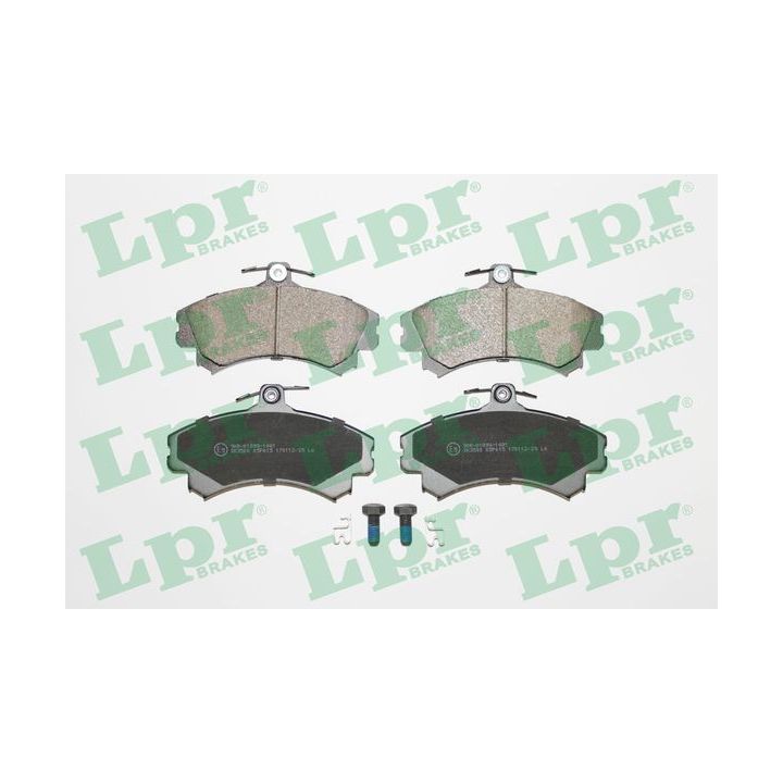 Stabdžių trinkelių rinkinys, diskinis stabdys LPR 05P615