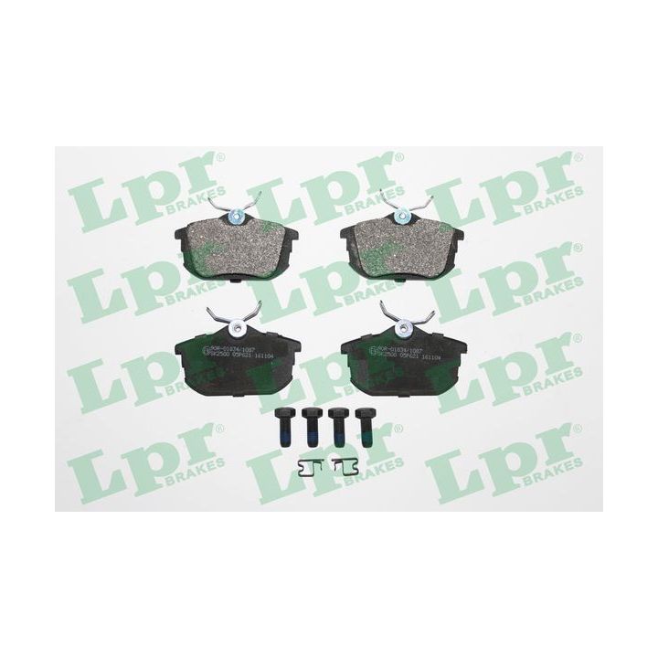 Stabdžių trinkelių rinkinys, diskinis stabdys LPR 05P621