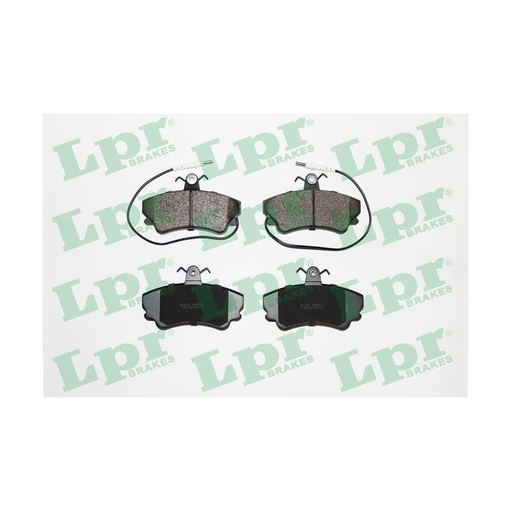 Stabdžių trinkelių rinkinys, diskinis stabdys LPR 05P653