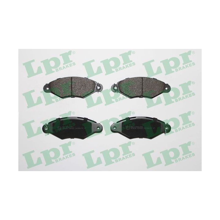 Stabdžių trinkelių rinkinys, diskinis stabdys LPR 05P662