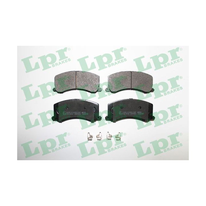 Stabdžių trinkelių rinkinys, diskinis stabdys LPR 05P665