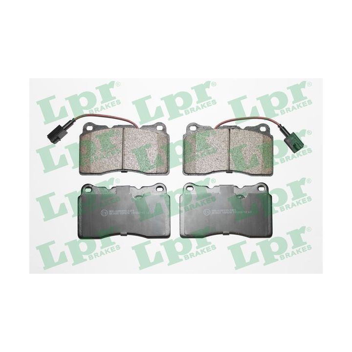 Stabdžių trinkelių rinkinys, diskinis stabdys LPR 05P674