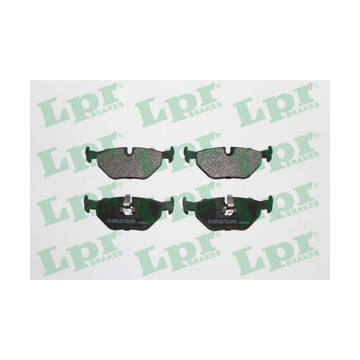 Stabdžių trinkelių rinkinys, diskinis stabdys LPR 05P675