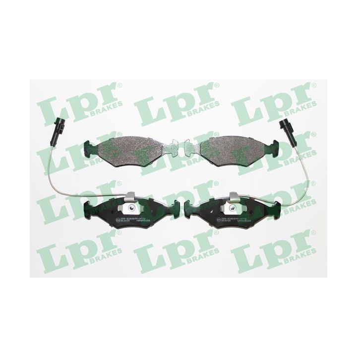 Stabdžių trinkelių rinkinys, diskinis stabdys LPR 05P680