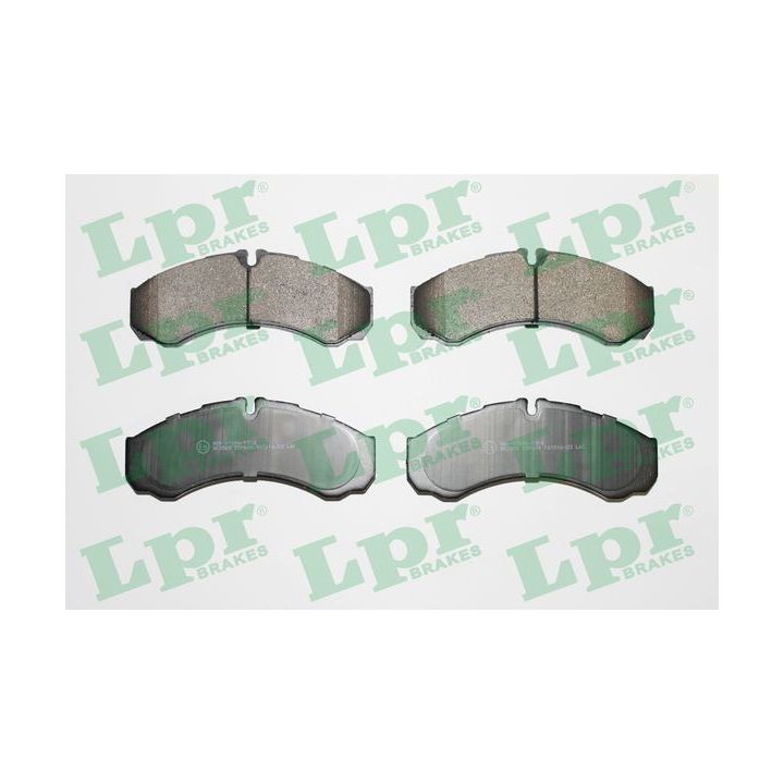 Stabdžių trinkelių rinkinys, diskinis stabdys LPR 05P684