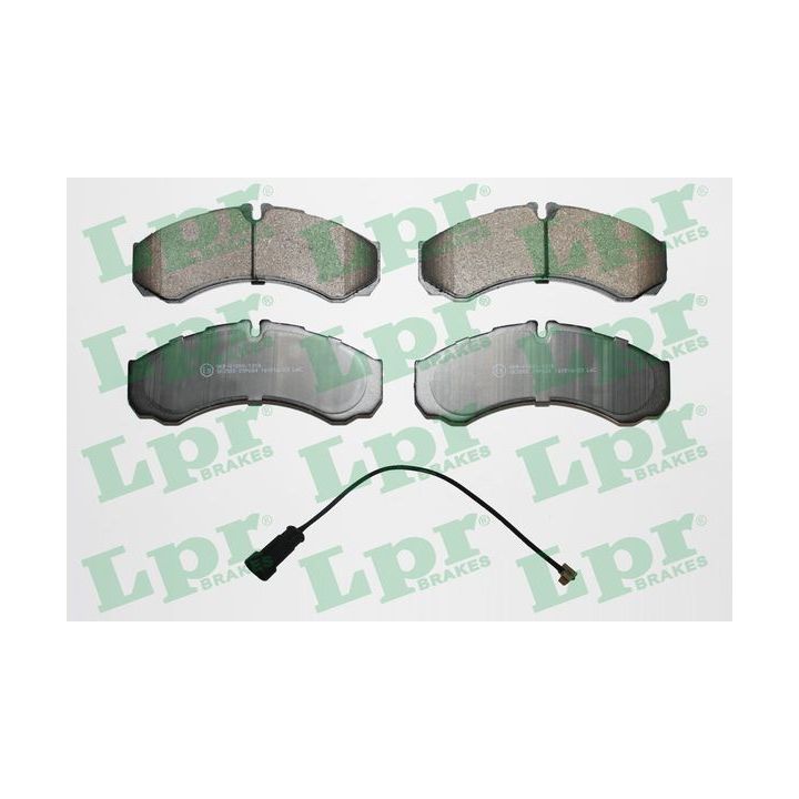 Stabdžių trinkelių rinkinys, diskinis stabdys LPR 05P684C