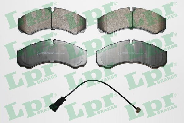 Stabdžių trinkelių rinkinys, diskinis stabdys LPR 05P684C