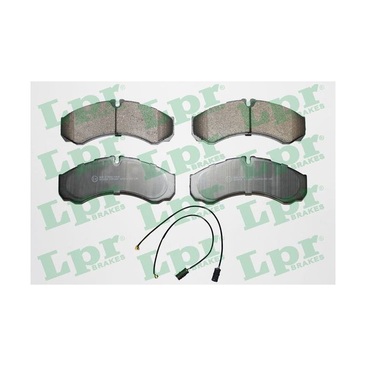 Stabdžių trinkelių rinkinys, diskinis stabdys LPR 05P684D