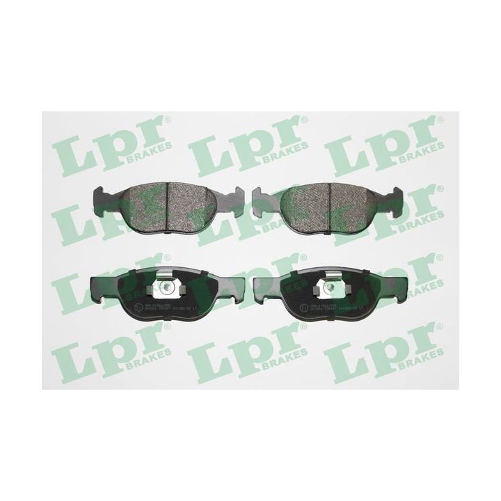 Stabdžių trinkelių rinkinys, diskinis stabdys LPR 05P687