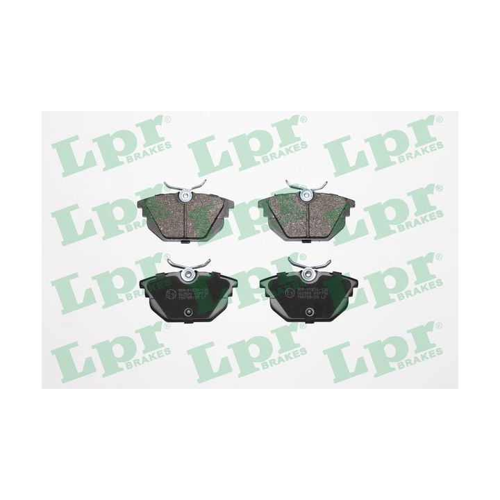 Stabdžių trinkelių rinkinys, diskinis stabdys LPR 05P736