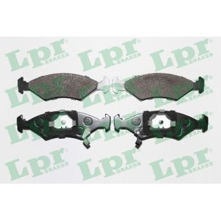 Stabdžių trinkelių rinkinys, diskinis stabdys LPR 05P737