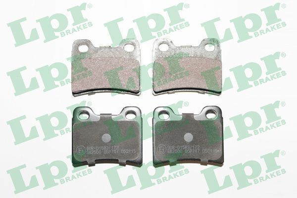 Stabdžių trinkelių rinkinys, diskinis stabdys LPR 05P747