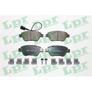 Stabdžių trinkelių rinkinys, diskinis stabdys LPR 05P763K