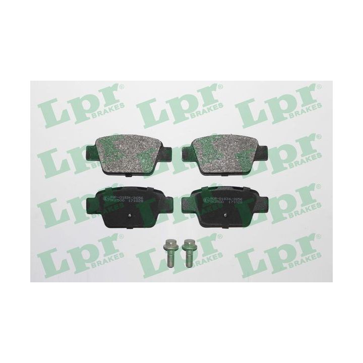 Stabdžių trinkelių rinkinys, diskinis stabdys LPR 05P780