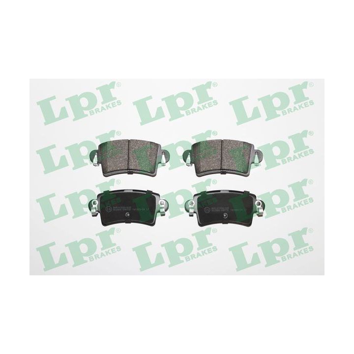 Stabdžių trinkelių rinkinys, diskinis stabdys LPR 05P791