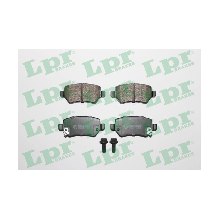 Stabdžių trinkelių rinkinys, diskinis stabdys LPR 05P811