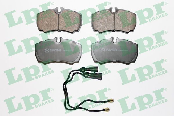 Stabdžių trinkelių rinkinys, diskinis stabdys LPR 05P830A