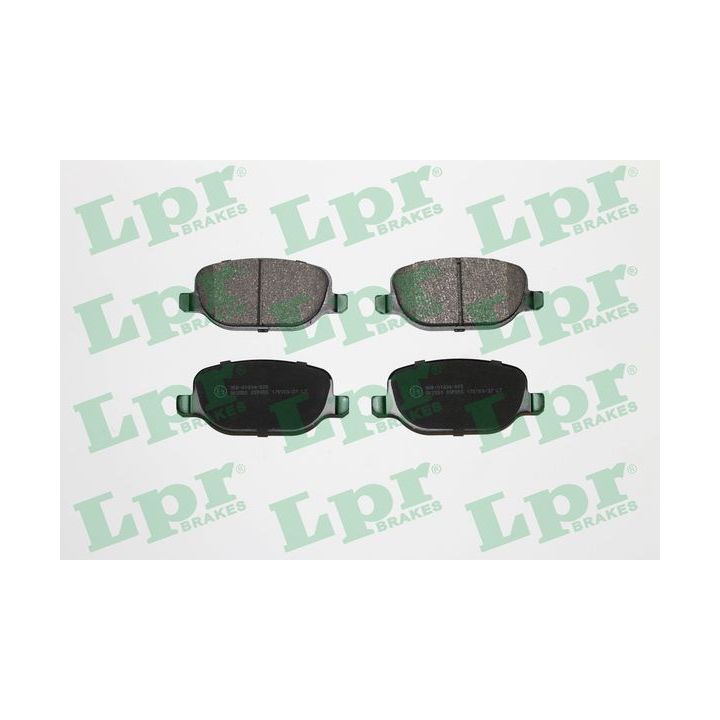 Stabdžių trinkelių rinkinys, diskinis stabdys LPR 05P855