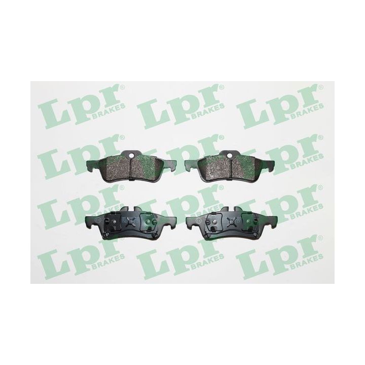 Stabdžių trinkelių rinkinys, diskinis stabdys LPR 05P861