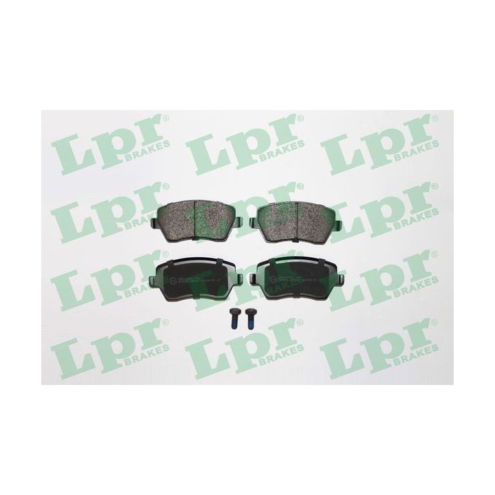 Stabdžių trinkelių rinkinys, diskinis stabdys LPR 05P867