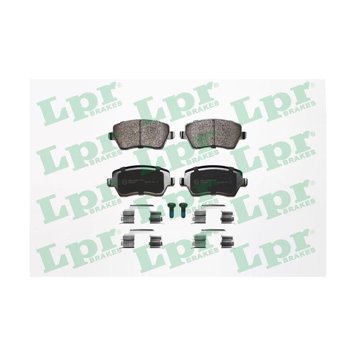 Stabdžių trinkelių rinkinys, diskinis stabdys LPR 05P867K