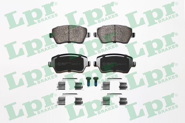 Stabdžių trinkelių rinkinys, diskinis stabdys LPR 05P867K