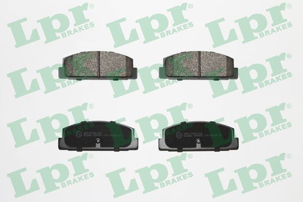 Stabdžių trinkelių rinkinys, diskinis stabdys LPR 05P876