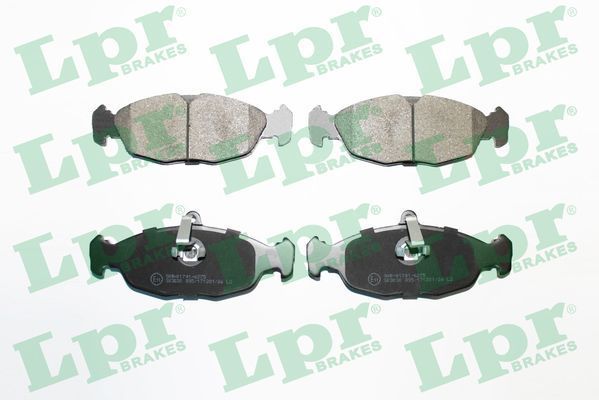 Stabdžių trinkelių rinkinys, diskinis stabdys LPR 05P895