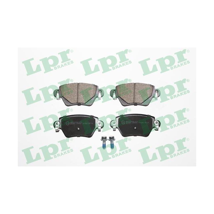 Stabdžių trinkelių rinkinys, diskinis stabdys LPR 05P897