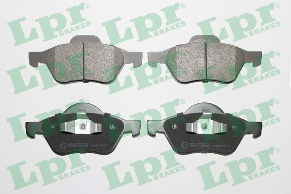 Stabdžių trinkelių rinkinys, diskinis stabdys LPR 05P898