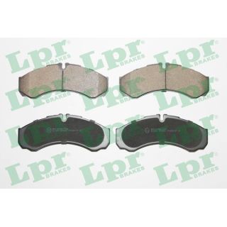 Stabdžių trinkelių rinkinys, diskinis stabdys LPR 05P955